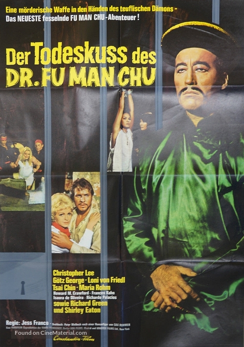 The Blood of Fu Manchu - German Movie Poster