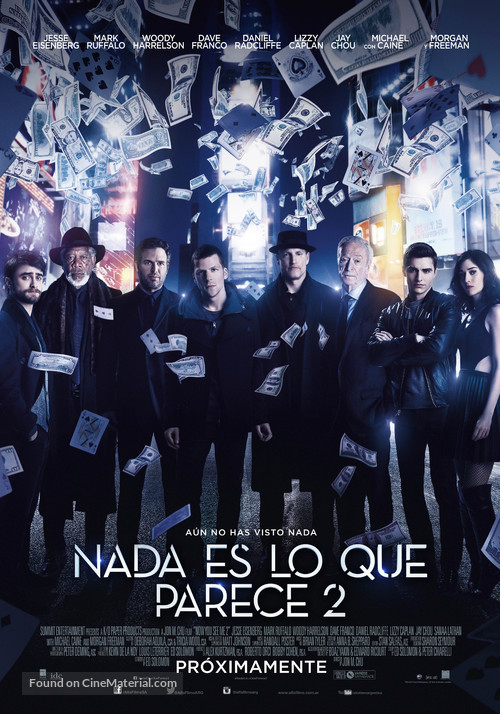 Now You See Me 2 - Argentinian Movie Poster