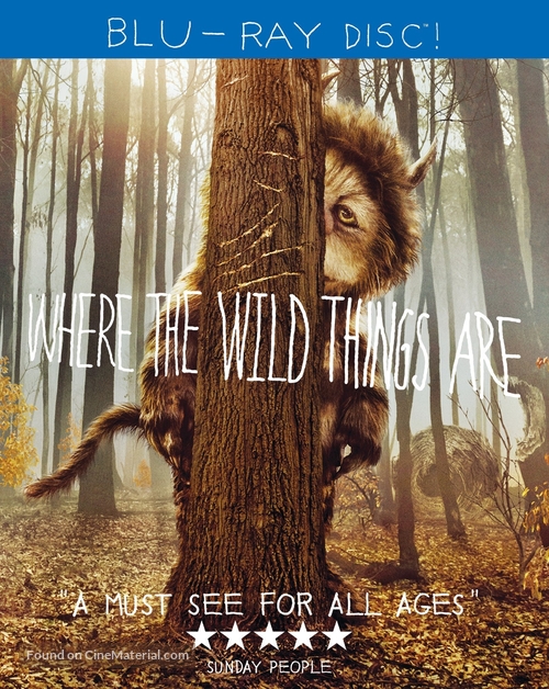 Where the Wild Things Are - British Movie Cover