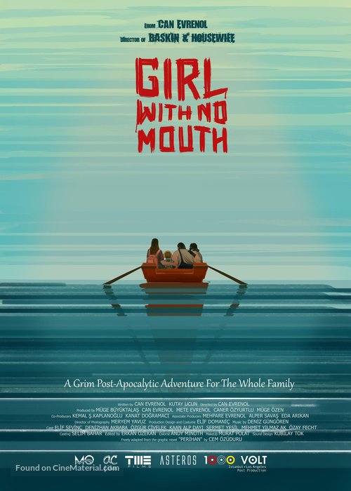 Girl With No Mouth - Turkish Movie Poster