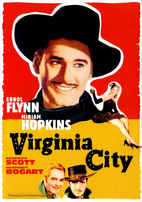 Virginia City - DVD movie cover