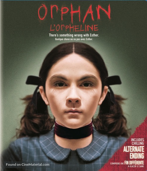 Orphan - Canadian Blu-Ray movie cover