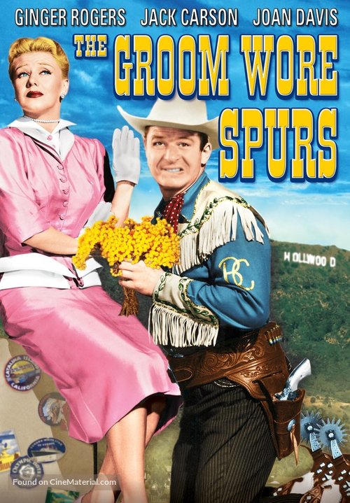 The Groom Wore Spurs - DVD movie cover
