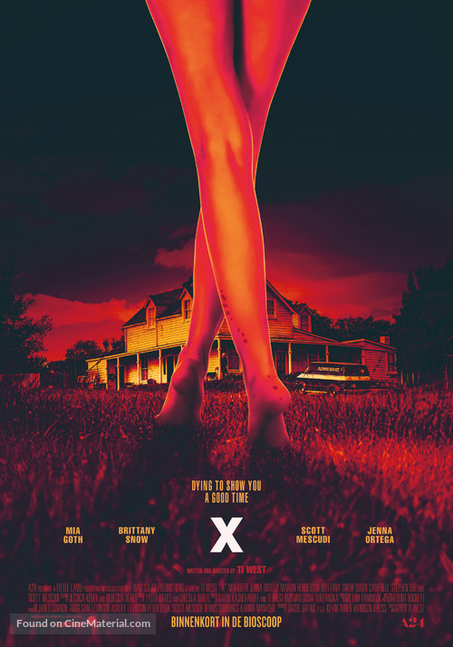 X - Dutch Movie Poster