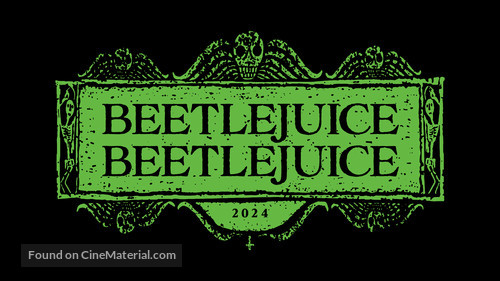 Beetlejuice Beetlejuice - French Logo