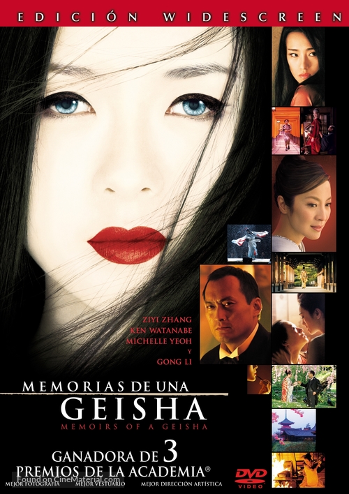 Memoirs of a Geisha - Argentinian DVD movie cover