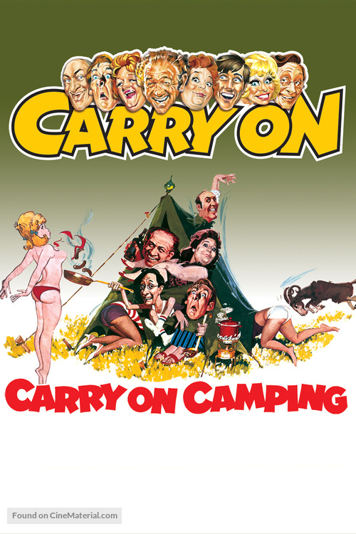 Carry on Camping - DVD movie cover
