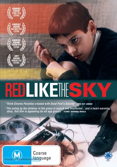 Rosso come il cielo - Australian DVD movie cover