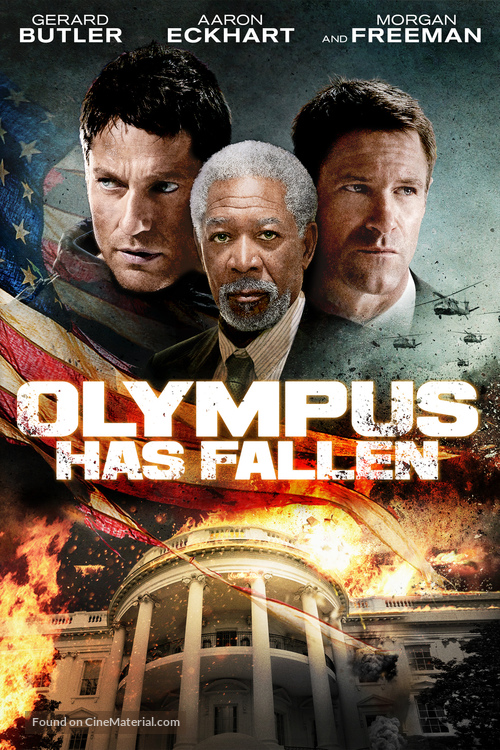 Olympus Has Fallen - DVD movie cover
