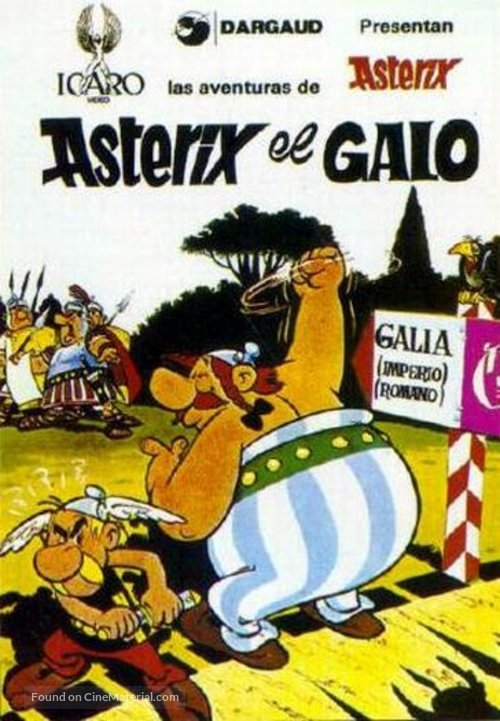 Ast&eacute;rix le Gaulois - Spanish Movie Poster