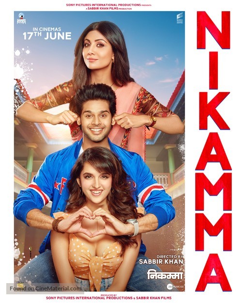 Nikamma - Indian Movie Poster