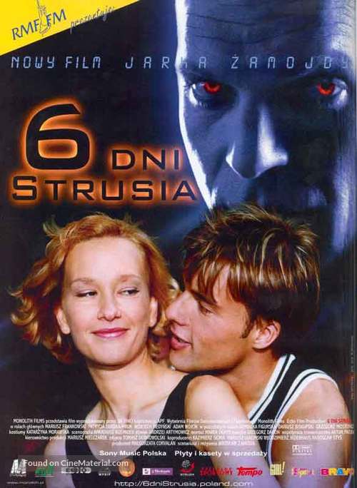 6 dni strusia - Polish Movie Poster