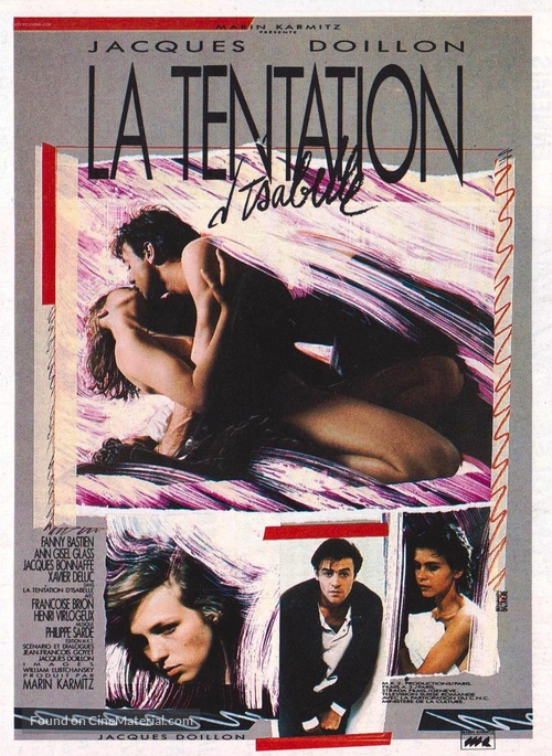 La tentation d&#039;Isabelle - French Movie Poster