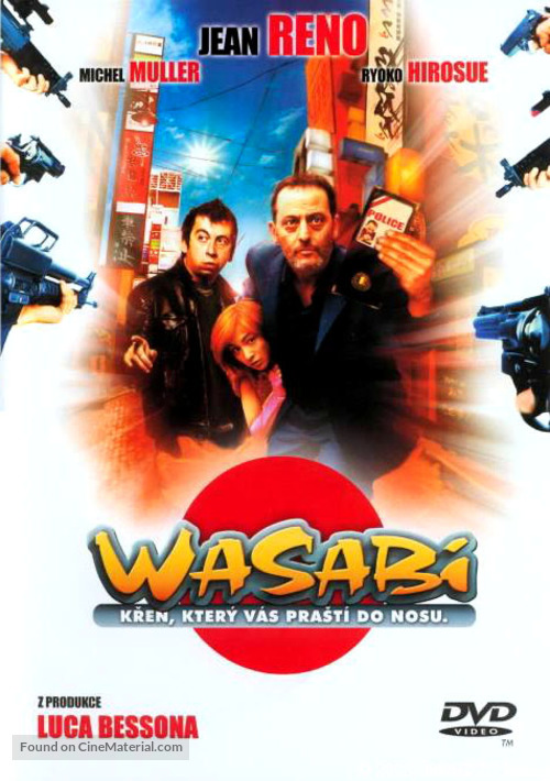 Wasabi - Czech DVD movie cover