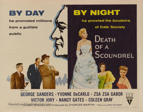 Death of a Scoundrel - Movie Poster