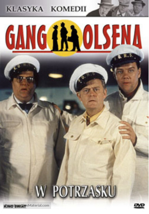 Olsen-banden p&aring; spanden - Polish DVD movie cover