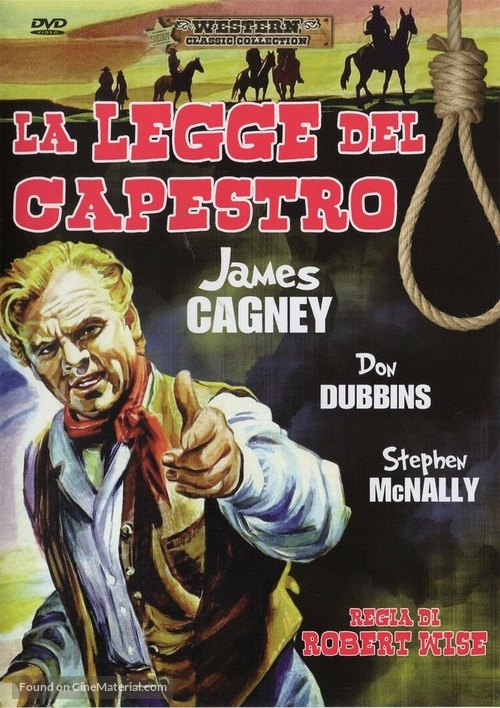 Tribute to a Bad Man - Italian DVD movie cover