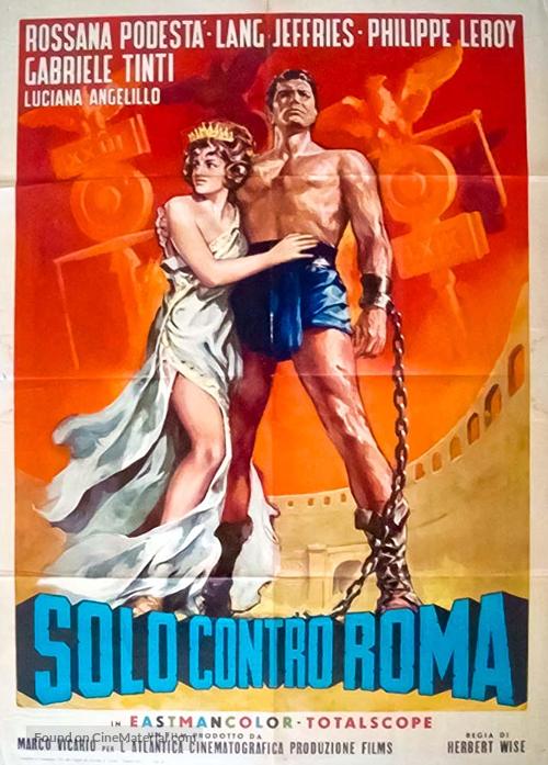 Solo contro Roma - Italian Movie Poster