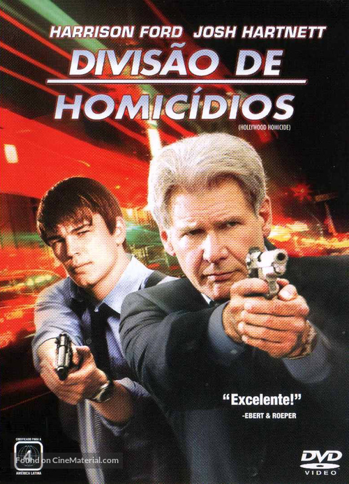 Hollywood Homicide - Brazilian DVD movie cover