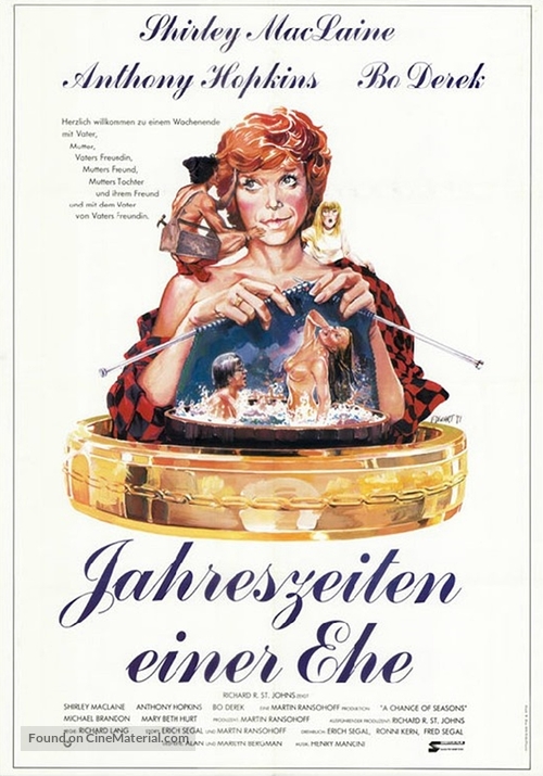 A Change of Seasons - German Movie Poster