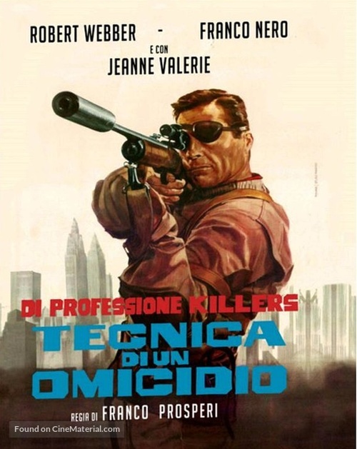 Tecnica di un omicidio - Italian Blu-Ray movie cover