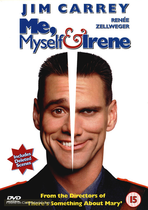 Me, Myself &amp; Irene - British DVD movie cover