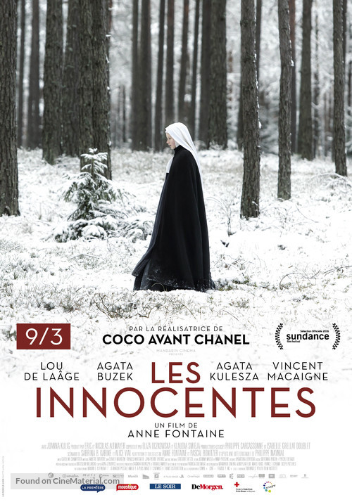 Les innocentes - Belgian Movie Poster