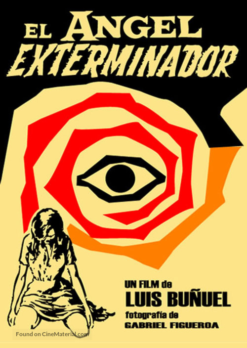 &Aacute;ngel exterminador, El - Mexican Movie Poster