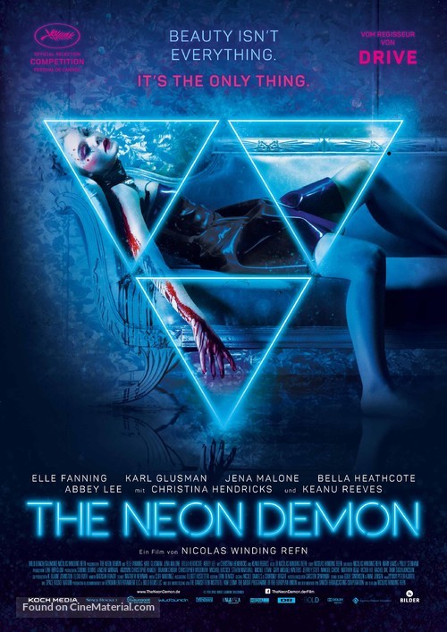 The Neon Demon - German Movie Poster