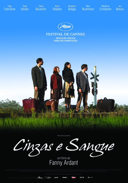 Cendres et sang - Portuguese Movie Poster