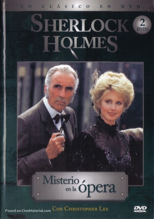 Sherlock Holmes and the Leading Lady - Mexican DVD movie cover