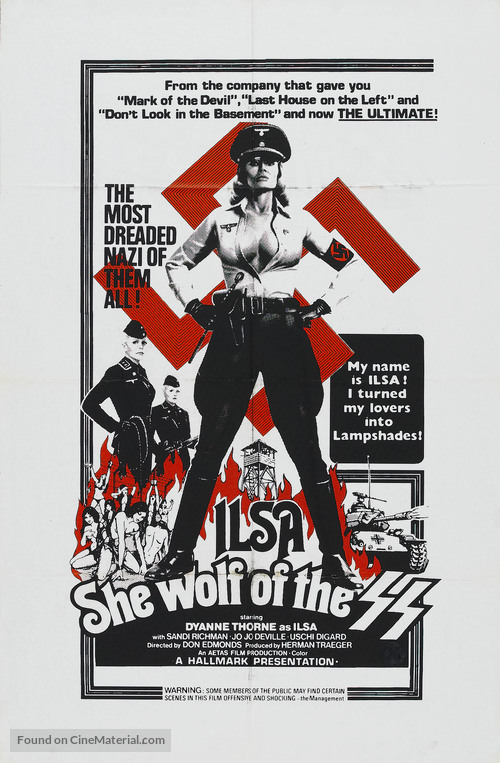 Ilsa: She Wolf of the SS - Movie Poster