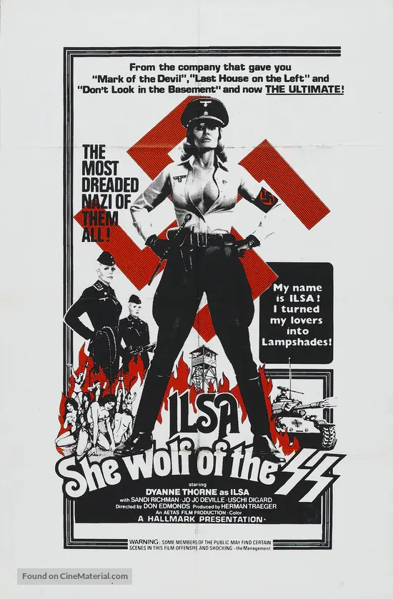 Ilsa: She Wolf of the SS - Movie Poster