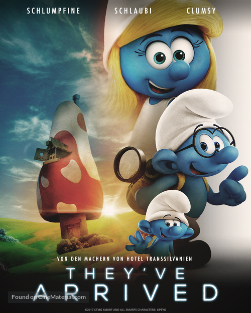 Smurfs: The Lost Village - German Movie Poster