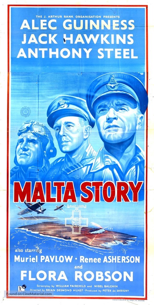 Malta Story - British Movie Poster