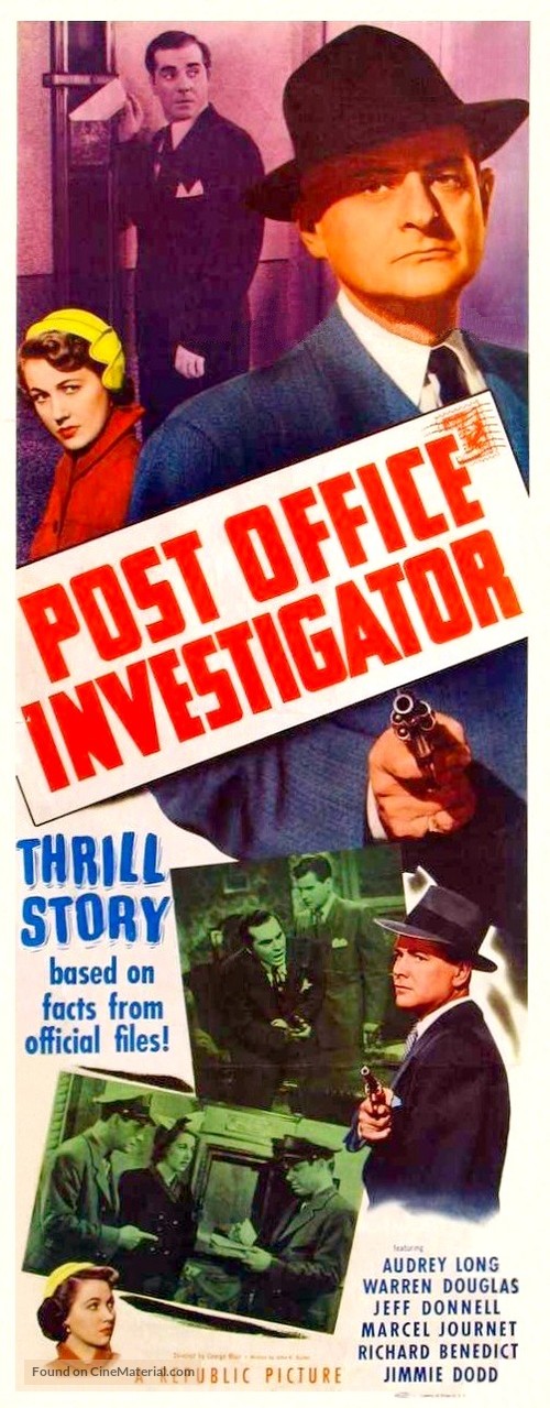 Post Office Investigator - Movie Poster