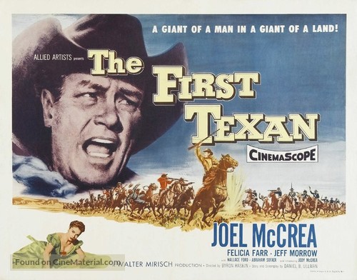 The First Texan - Movie Poster