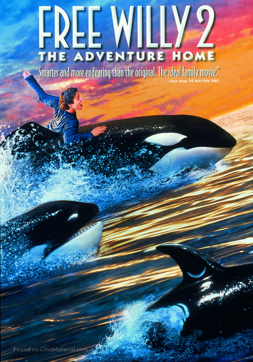 Free Willy 2: The Adventure Home - DVD movie cover