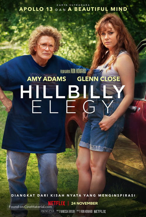 Hillbilly Elegy - Indonesian Movie Poster