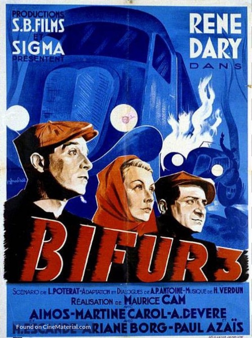Bifur 3 - French Movie Poster