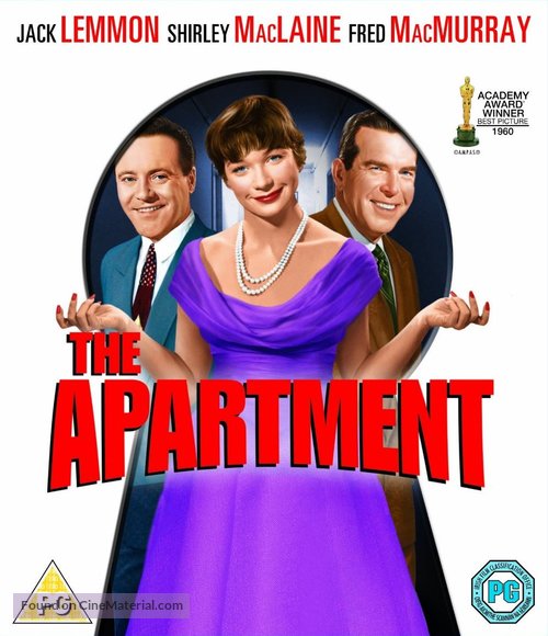 The Apartment - British Blu-Ray movie cover