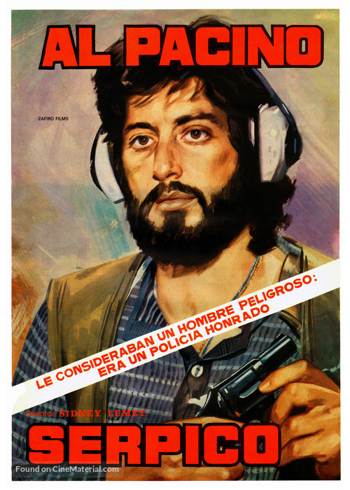 Serpico - Spanish Movie Poster