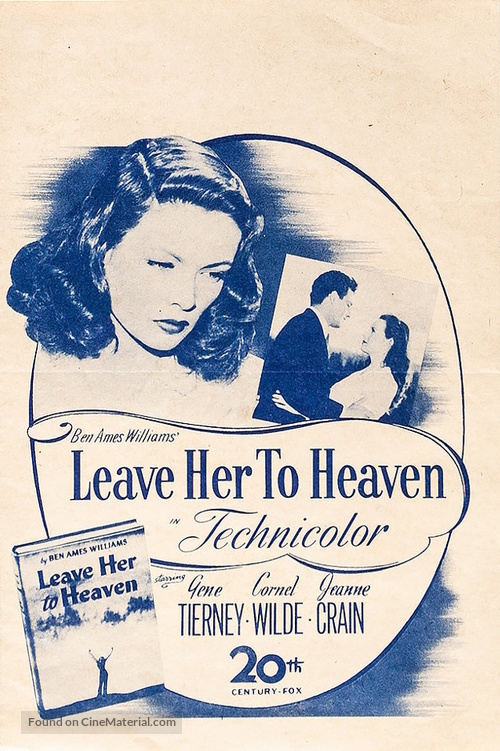 Leave Her to Heaven - poster