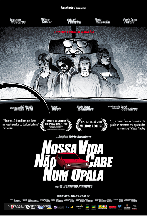 Nossa Vida N&atilde;o Cabe Num Opala - Brazilian Movie Poster