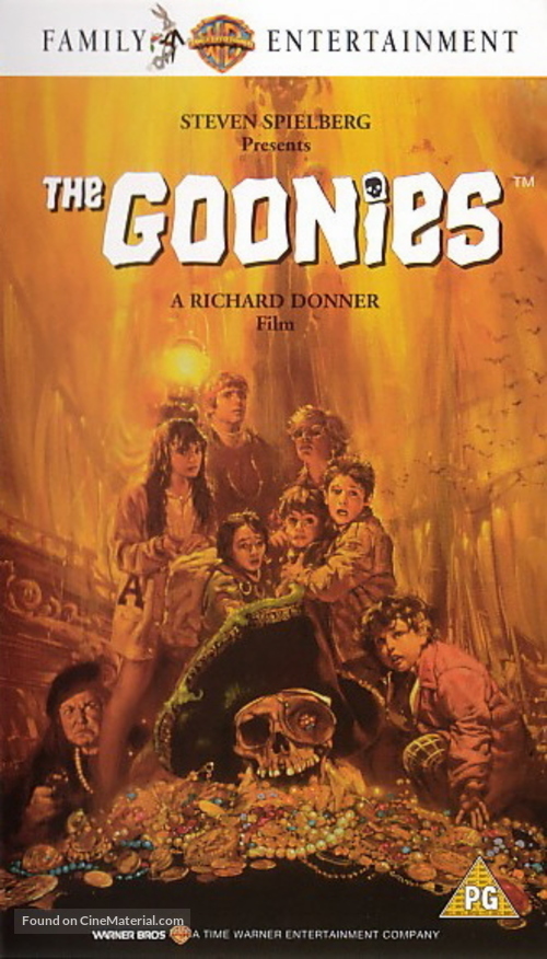 The Goonies - British VHS movie cover