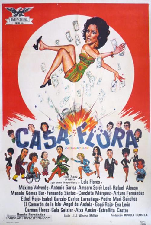 Casa Flora - Spanish Movie Poster