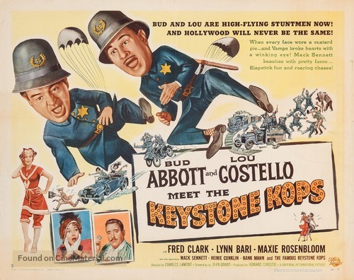 Abbott and Costello Meet the Keystone Kops - Movie Poster