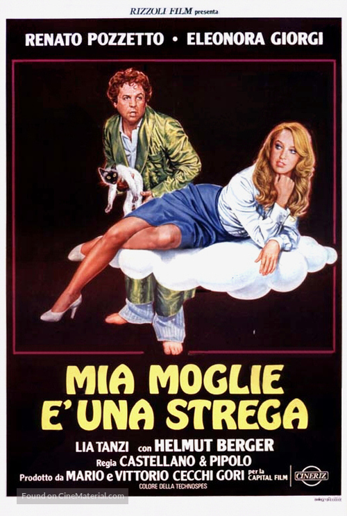 Mia moglie &egrave; una strega - Italian Theatrical movie poster