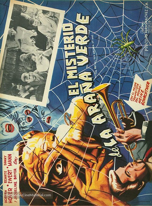R&auml;tsel der gr&uuml;nen Spinne, Das - Mexican Movie Poster
