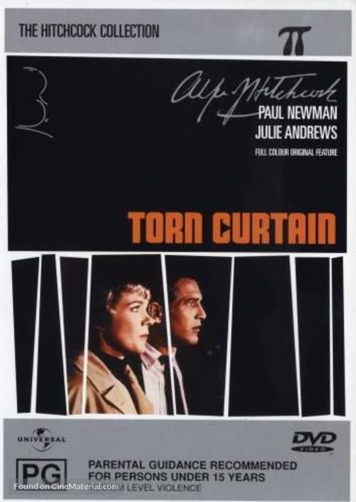 Torn Curtain - Australian DVD movie cover